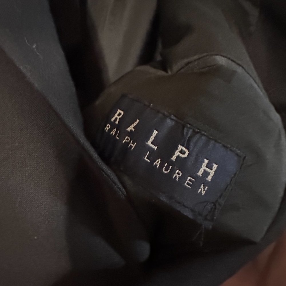 RalpH Lauren Black Blazer Sport Coat Jacket 44R Wool Sports Size 44 - Picture 13 of 13